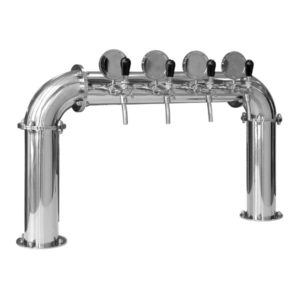 BDT-BR4V Beverage dispense tower “Bridge” for 4pcs of beverage taps