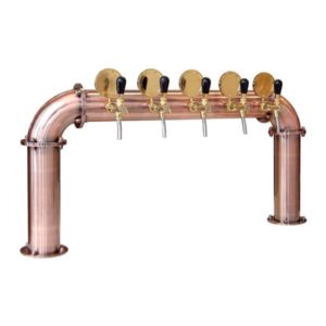 BDT-BR5V Beverage dispense tower “Bridge” for 5pcs of beverage taps