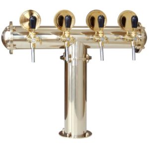 BDT-CT4V Beverage dispense tower Classic-T 4-valves