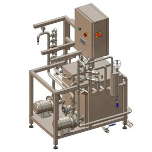 KCA-20D : Machine for the automatic rinsing and filling of kegs 8-20 kegs/hour