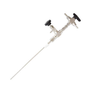 BFIN-1 : Bottle filling isobaric needle – Manual stainless steel counter pressure filler