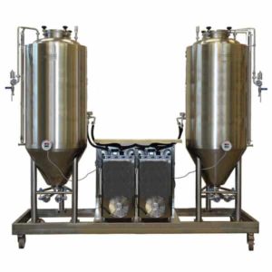 FUIC-CHP2C-2x1000CCT Compact fermentation unit 2×1000/1276 liters