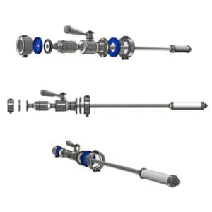 ACOS-02 : Candle with porous stone for carbonization of beverages