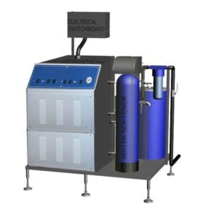 ESG-150MWT : Electric steam-generator 25-100kW / up to 130-150kg/hr | pressure from 2 to 6 bar | compact on the frame