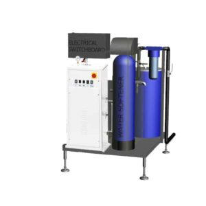 ESG-16MWT : Electric steam-generator compact 16kg/hr (on the stainless steel frame, with water treatment)